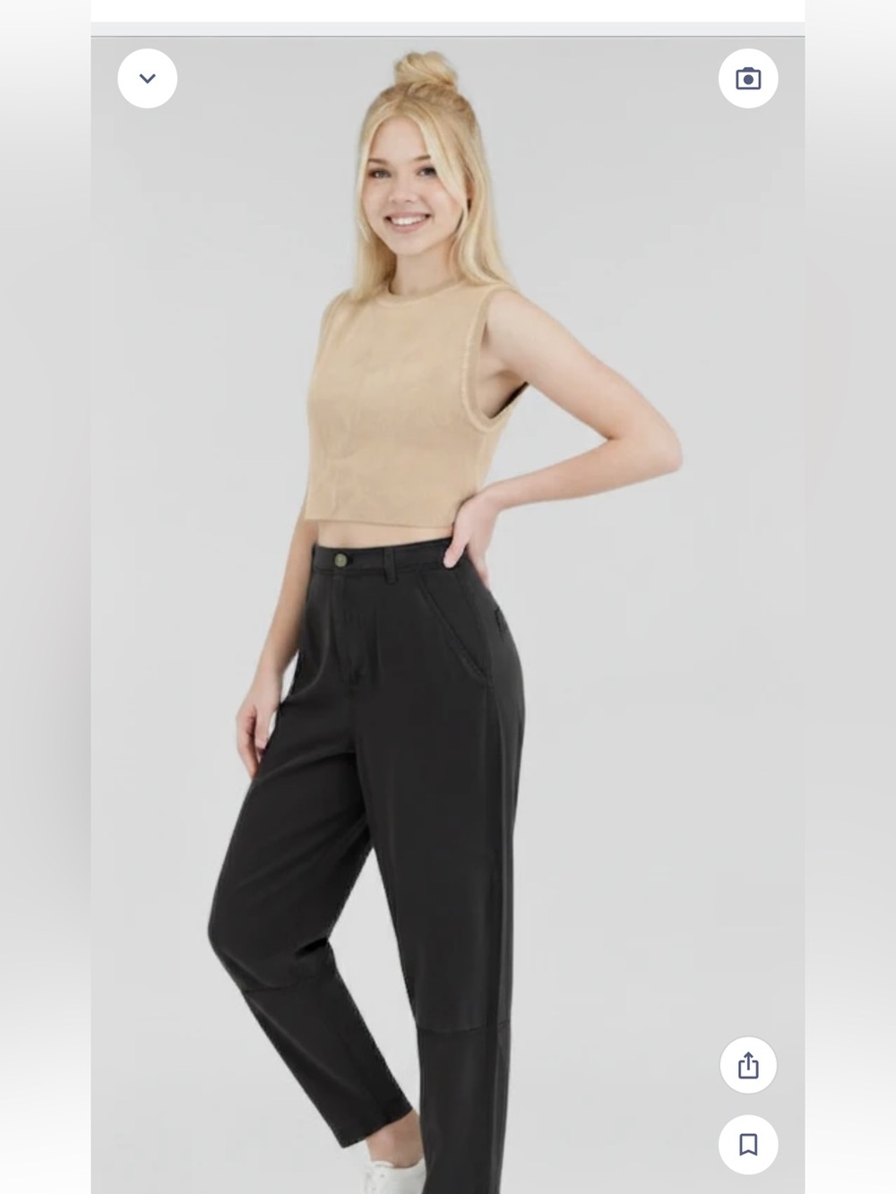 Zara crop top - size small. Can wear with **EVERYTHING **